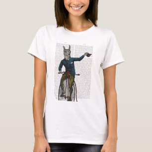 Llama auf Bike T-Shirt