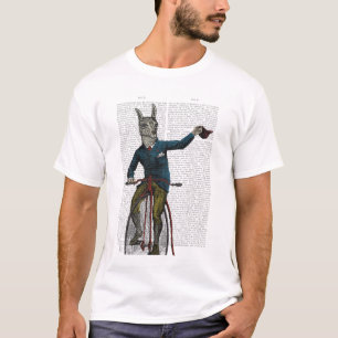 Llama auf Bike T-Shirt