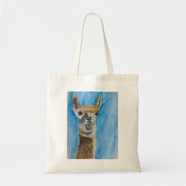 Llama auf Tasche (Vorne)