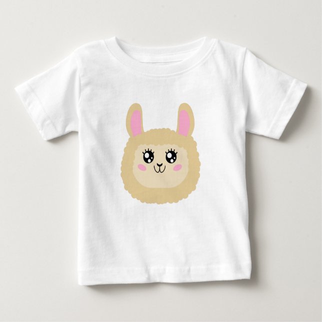 Llama Baby T-shirt (Vorderseite)