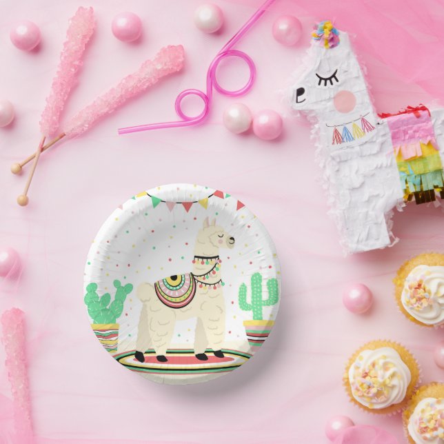 Llama Birthday Party Paper Teller (Party)
