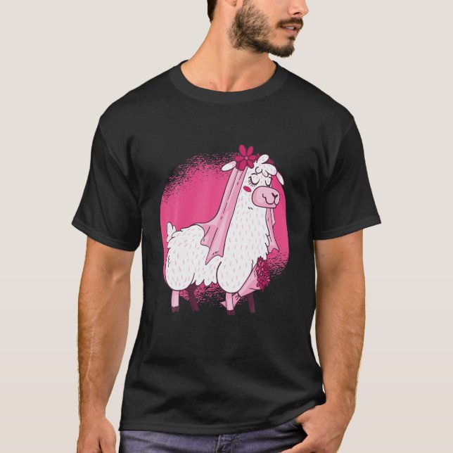 Llama Bride T-Shirt (Vorderseite)