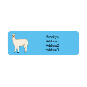 Llama cartoon