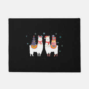 Llama Christmas - Alpaca Weihnachten Fußmatte