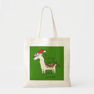Llama Christmas Kids Niedlich Funny Tragetasche