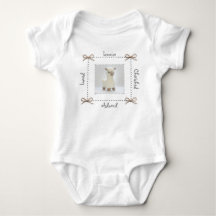 Llama Crochet Baby Bodysuit Personalisieren
