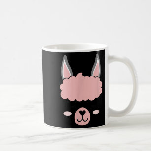Llama Face Alpaca Eyelashes Kaffeetasse