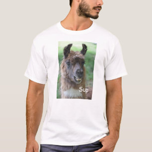 Llama Face Sup T - Shirt