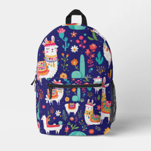 Llama Fiesta Bedruckter Rucksack