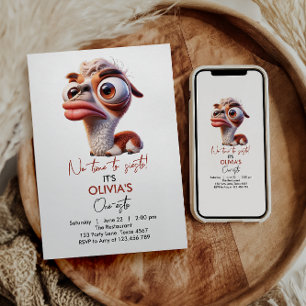 Llama Fiesta Funny Caricature 1. Geburtstag Einladung