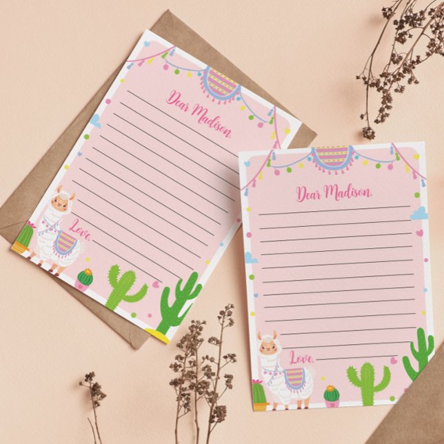 Llama Fun Birthday Time Capsule Note Card Dankeskarte (Von Creator hochgeladen)