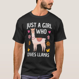 Llama für weibliche Llama-Zuchttiere T-Shirt