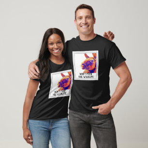 Llama Füttre die Wildnis nicht mit bearbeitbarem T T-Shirt