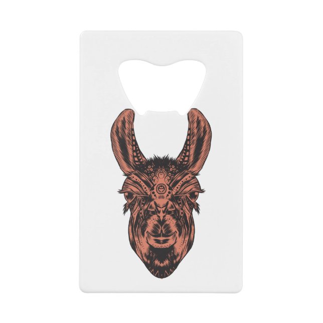 Llama Geldbeutel Flaschenöffner (Vorderseite)