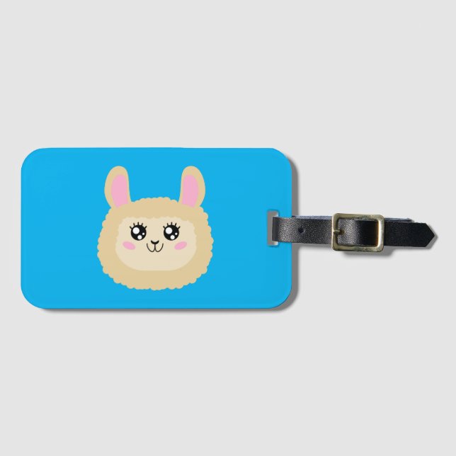 Llama Gepäckanhänger (Vorderseite (Horizontal))