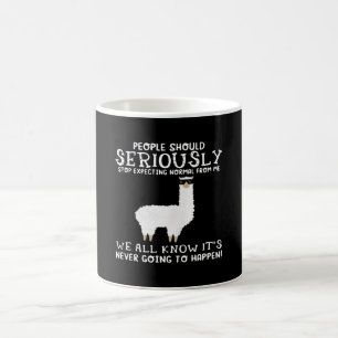 Llama-Geschenk  Die Menschen sollten Kaffeetasse