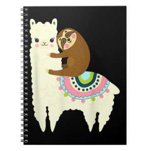 Llama-Geschenk  Niedlich Llama & Sloth, die besten Notizblock