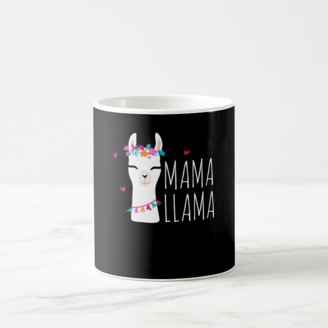 Llama Gift | Mama Llama Kaffeetasse (Mittel)