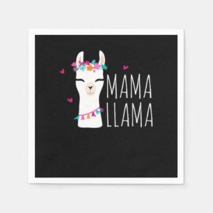 Llama Gift Mama Llama Serviette