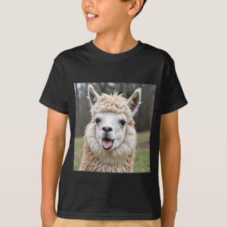 LLama Grinsen T-Shirt