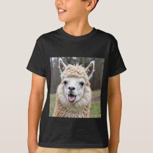 LLama Grinsen T-Shirt