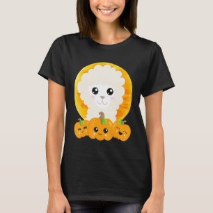 Llama Halloween Kostüm Niedlich Alpaca Faces Llama T-Shirt