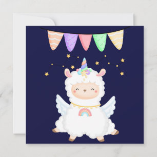 Llama Holiday Card Feiertagskarte