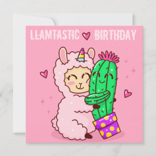 Llama Holiday Card Feiertagskarte