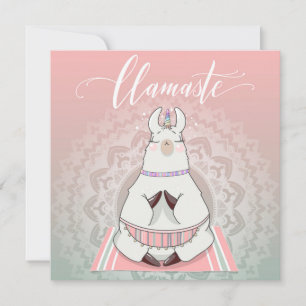 Llama Holiday Card Feiertagskarte