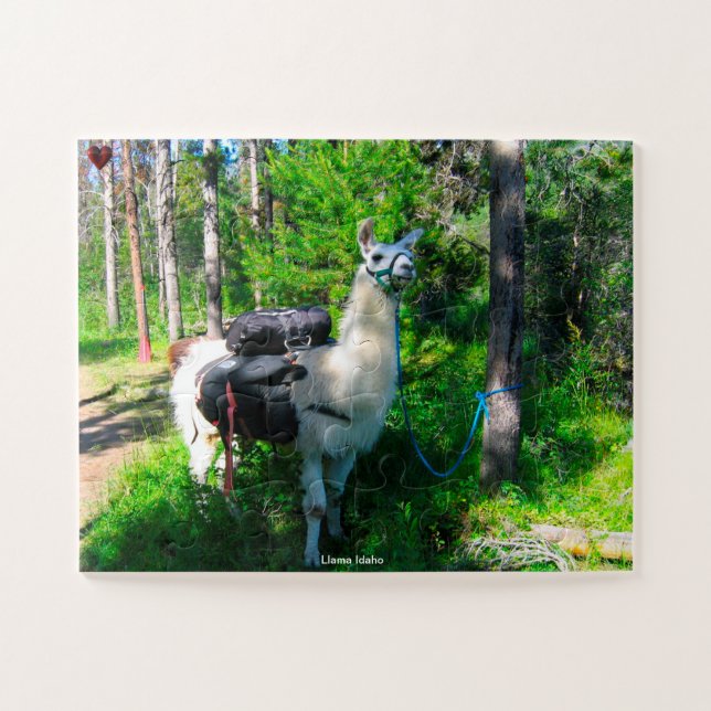 Llama Idaho Puzzle (Horizontal)