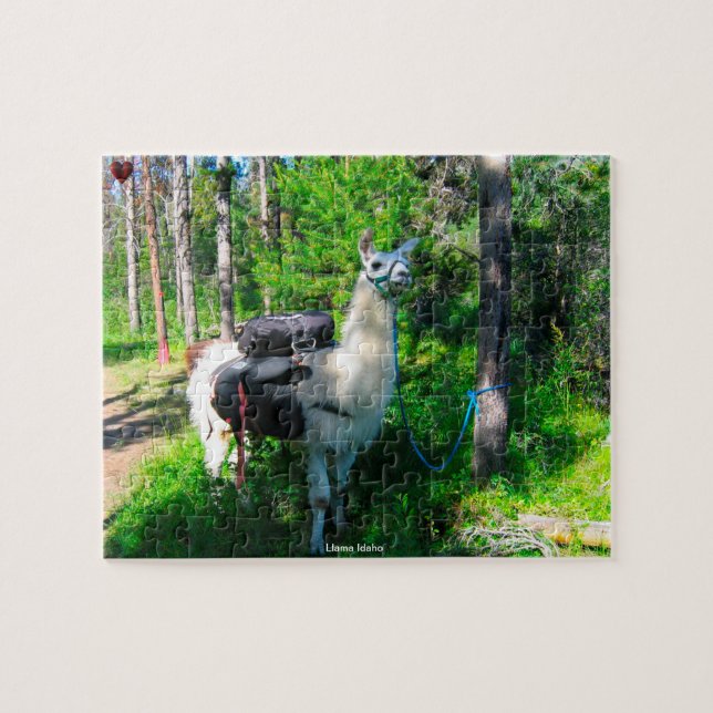 Llama Idaho Puzzle (Horizontal)