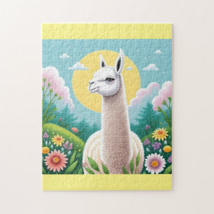 Llama in Garden Puzzle