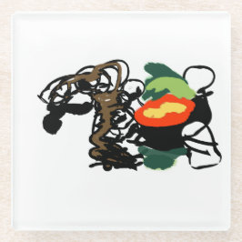 Llama joy glasuntersetzer