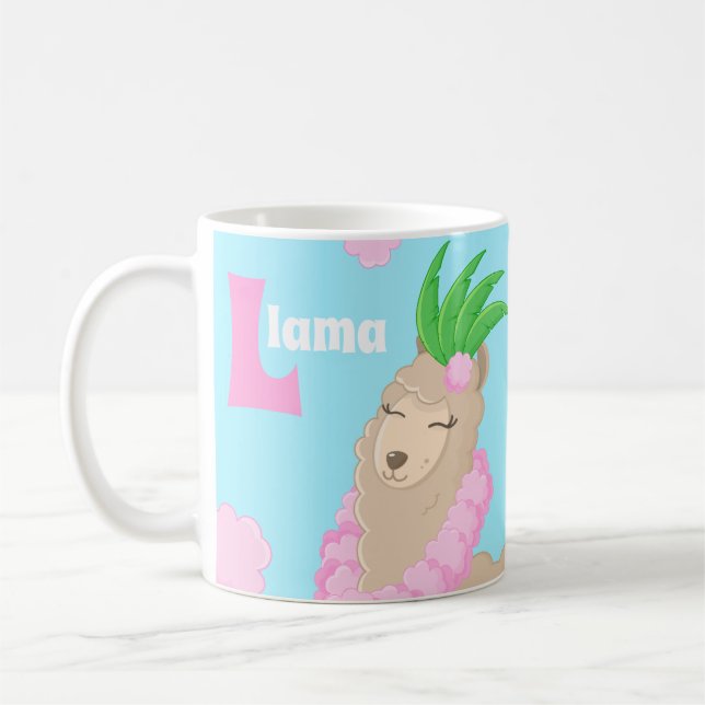 Llama Kaffeetasse (Links)