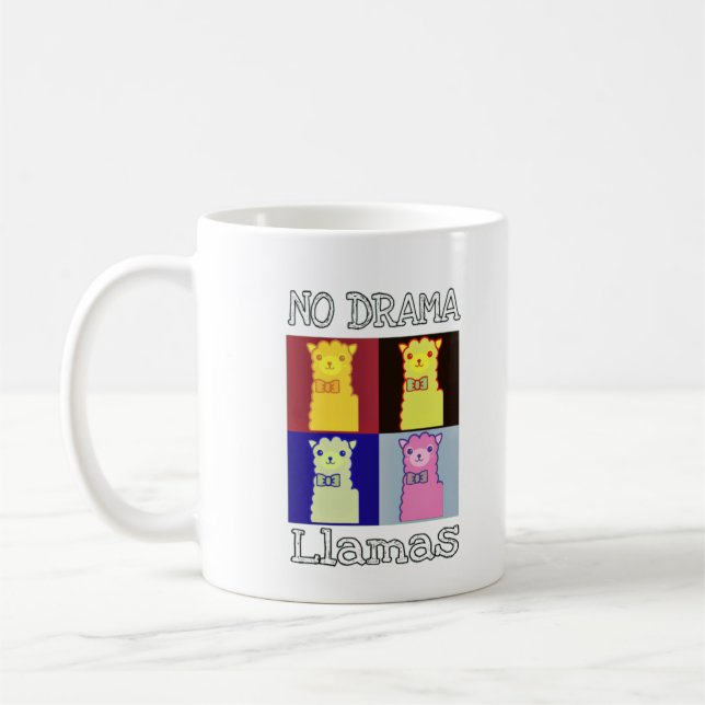 Llama Kaffeetasse (Links)