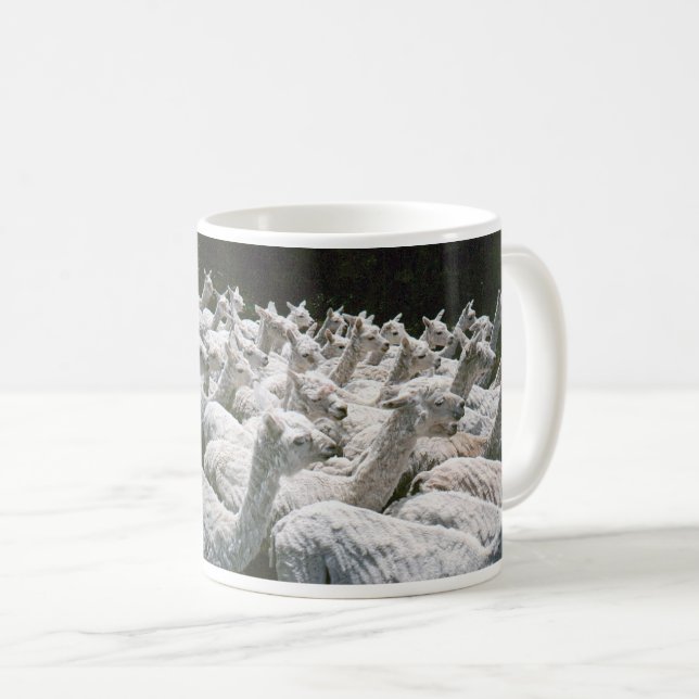 Llama Kaffeetasse (VorderseiteRechts)