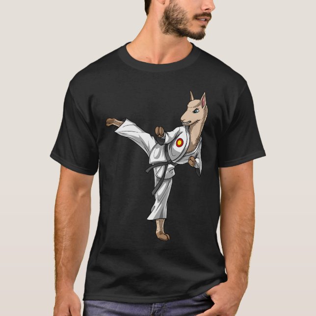 Llama Karate T-Shirt (Vorderseite)