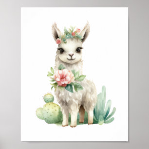 Llama Kinderzimmer Dekoration Niedlich Llama Wasse