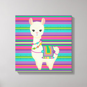 Llama Leinwanddruck