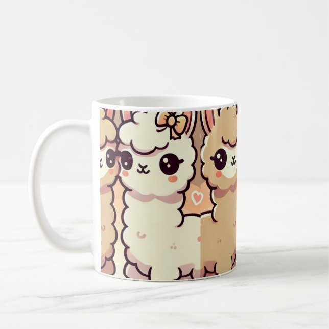 Llama-Liebe Kaffeetasse (Links)