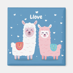 Llama-Liebe Magnet