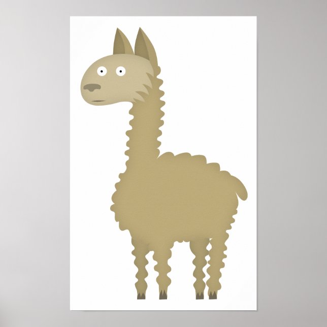 Llama-Liebe Poster (Vorne)