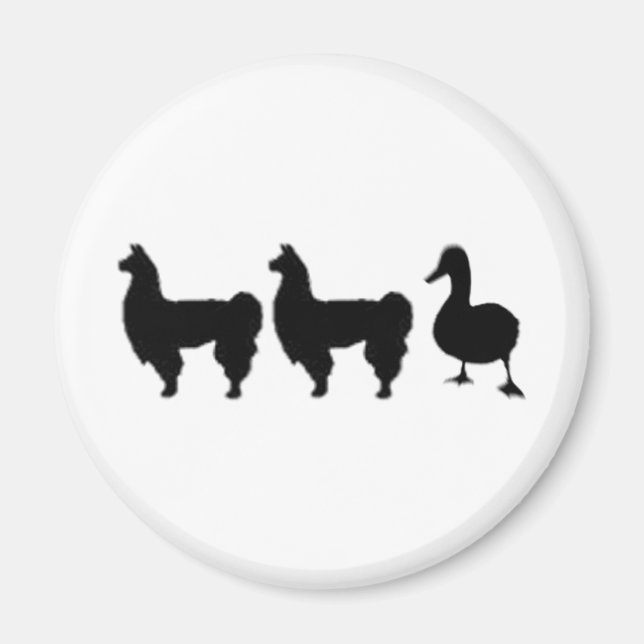 Llama Llama Duck Magnet (Vorne)