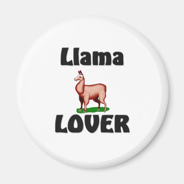 Llama Lover Magnet (Vorne)