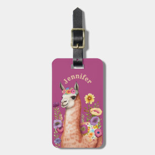 Llama Luggage Tags Gepäckanhänger