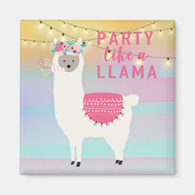 Llama Magnet (Vorne)