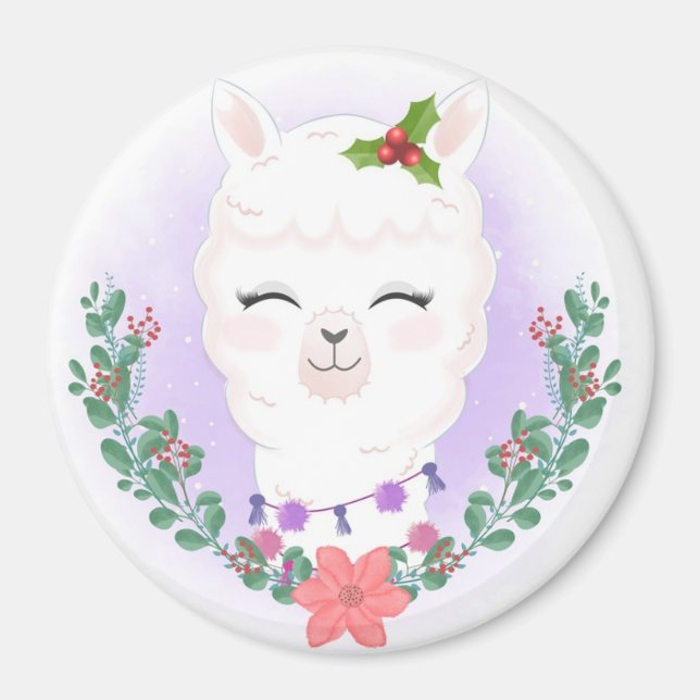 Llama Magnet (Vorne)