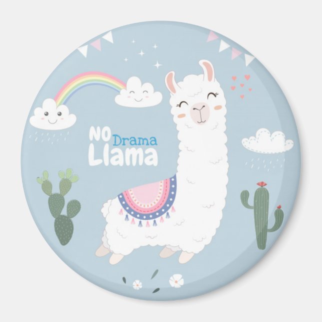 Llama Magnet (Vorne)