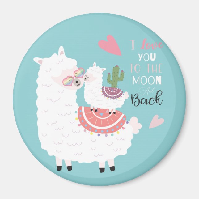 Llama Magnet (Vorne)