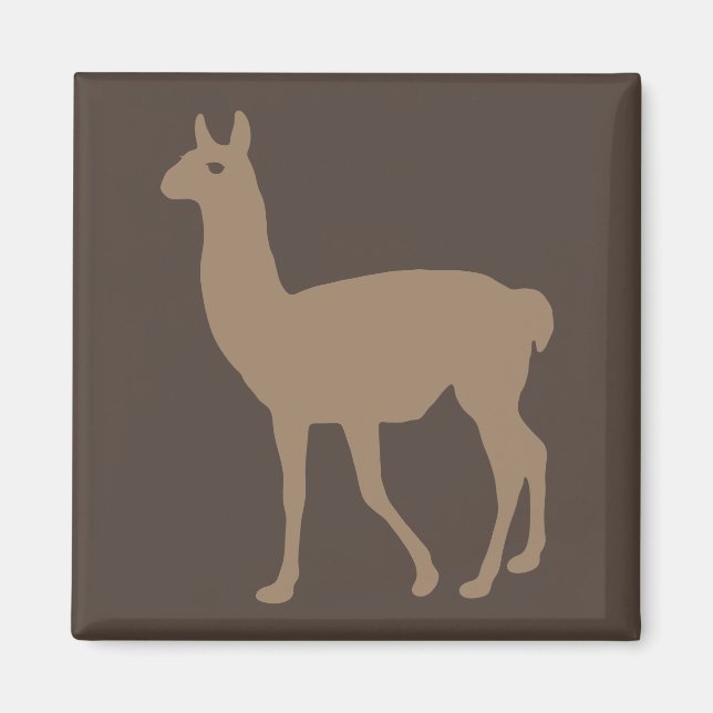 Llama-Magnet Magnet (Vorne)